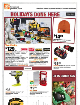 Home Depot - Holidays Done Here